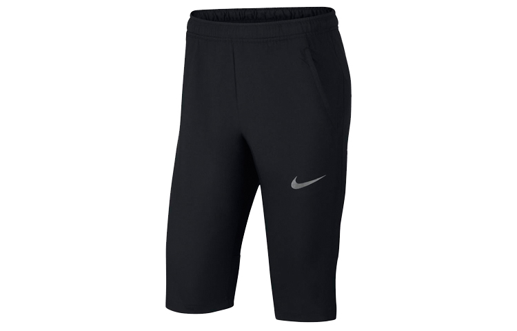 Nike Dri Fit Sports Shorts Men’s Black Moderate Straight Fit Pants
