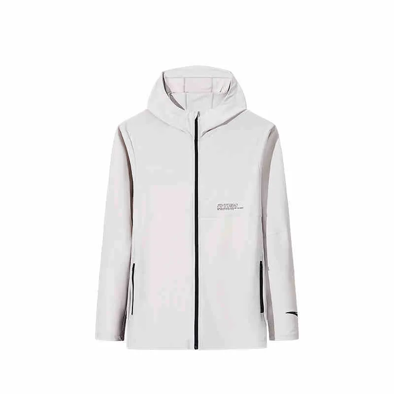 Anta Variety Training Collection UV Protection Sun Protection Clothing Men's Cumulus Gray