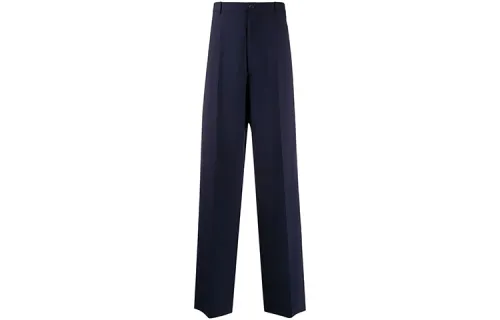 Balenciaga Cargo Pants Men's Blue Moderate