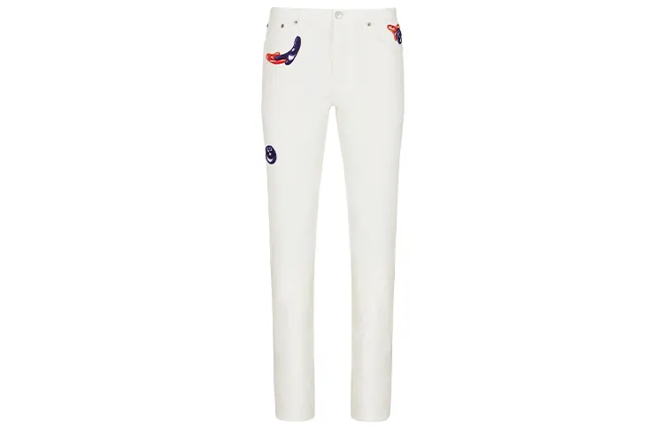 DIOR X Kenny Scharf Slim Fit Jeans