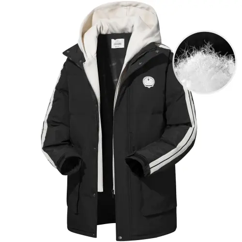 Doraemon Down Jackets Unisex Hooded Thickened