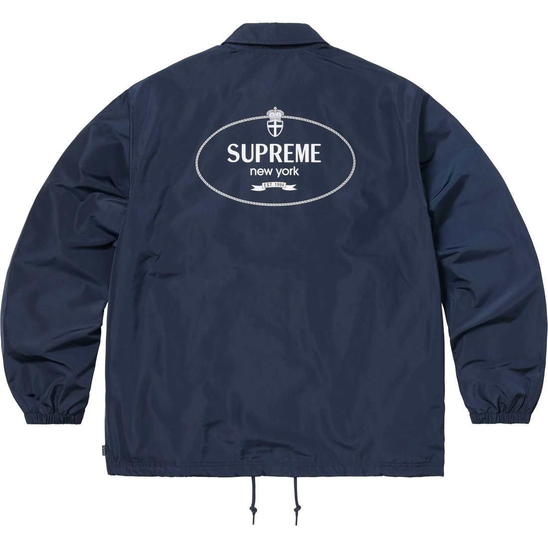 Куртка Supreme Crest Coaches Jacket (черная)