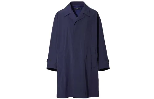 UNIQLO x JIL SANDER Trench Coat Men's Navy Blue