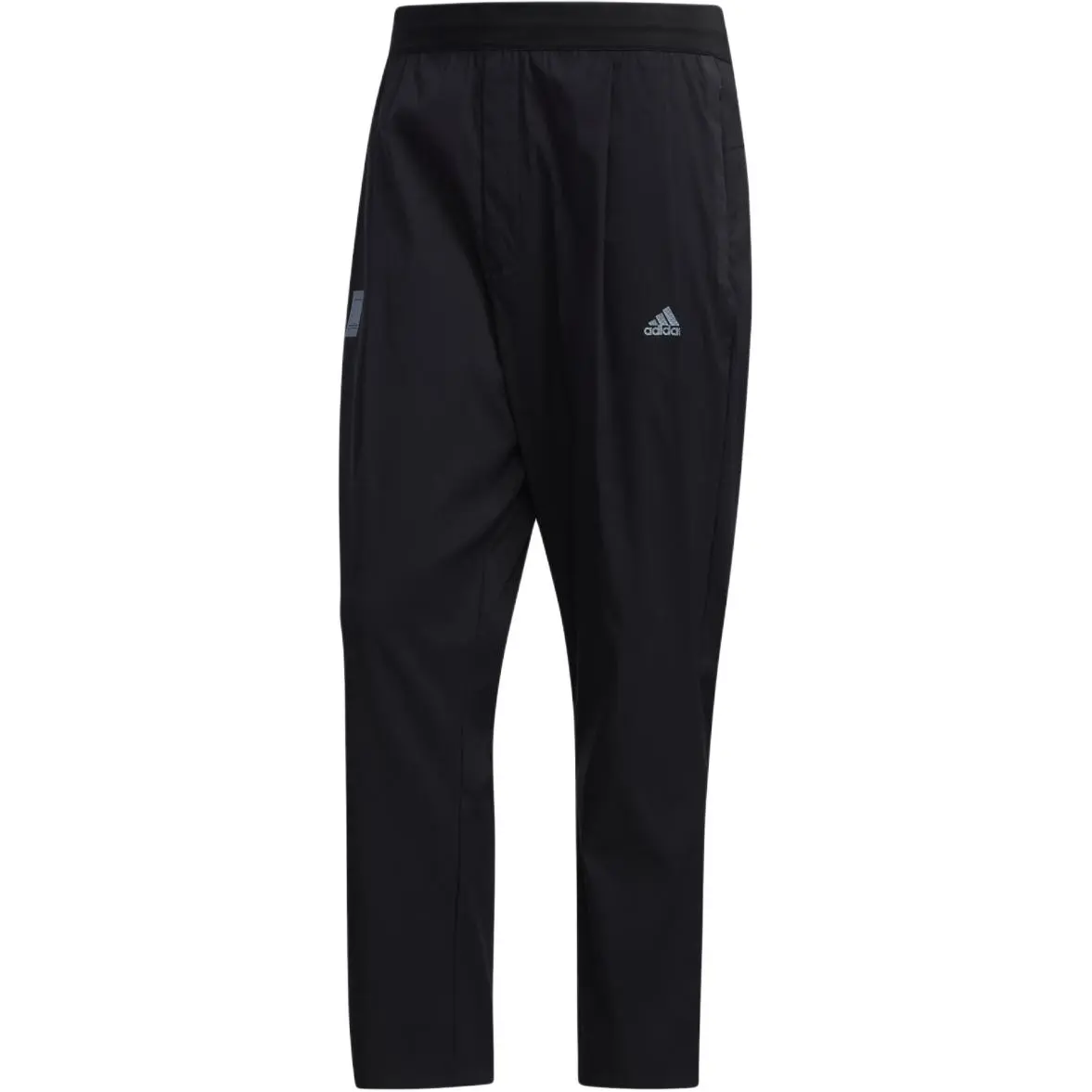 Adidas Knitted Sweatpants Men's Black Moderate Straight Fit Pants