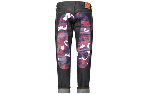 EVISU Jeans Men's Denim Blue Moderate Straight Fit Pants