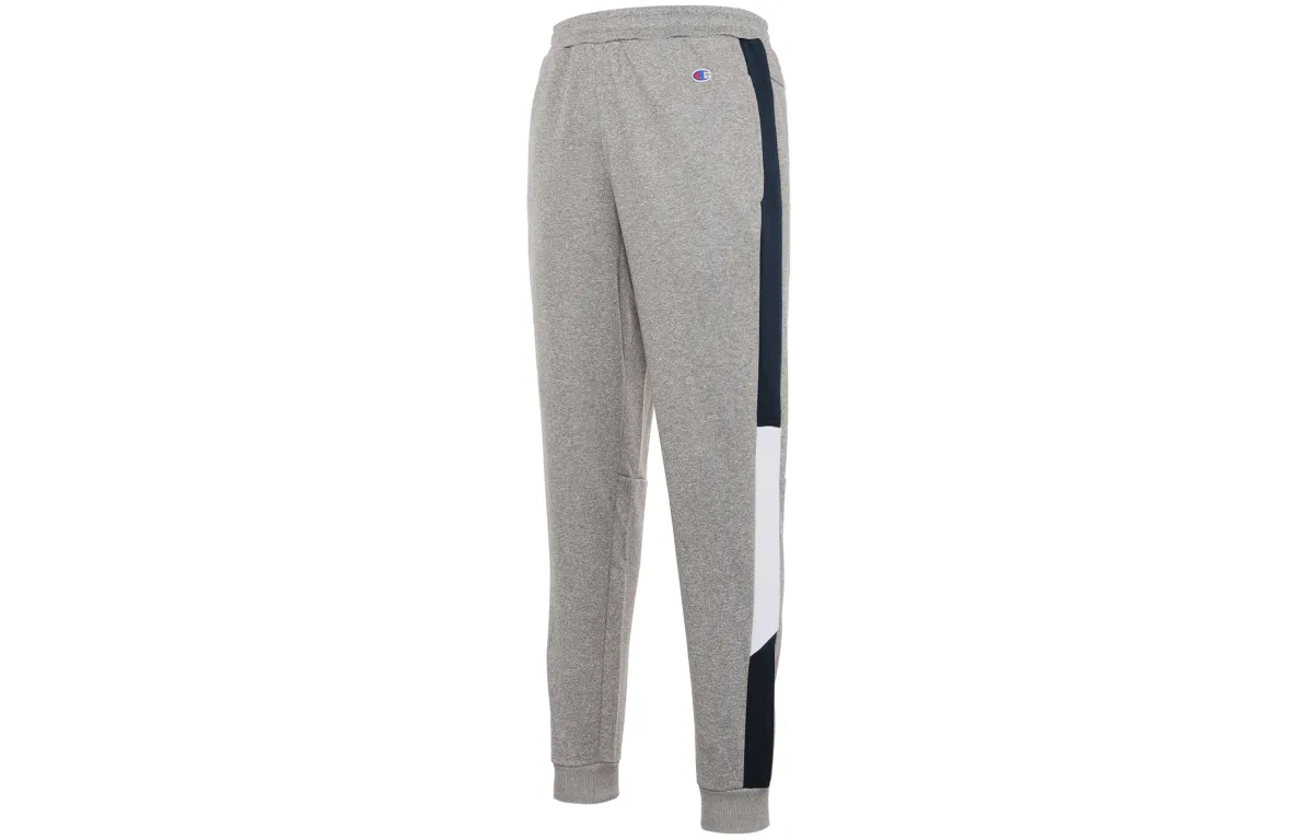 Champion Knitted Sweatpants Men's Oxford Gray Moderate Straight Fit Pants