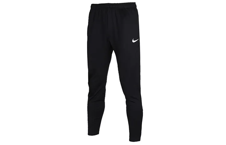 Nike Knitted Sweatpants Men's Black Moderate Straight Fit Pants