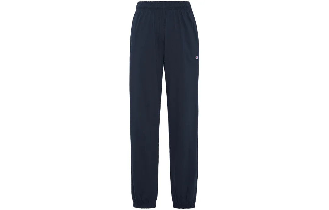 Champion Knitted Sweatpants US Version Men's Navy Blue