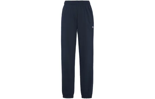 Champion Knitted Sweatpants US Version Men's Navy Blue