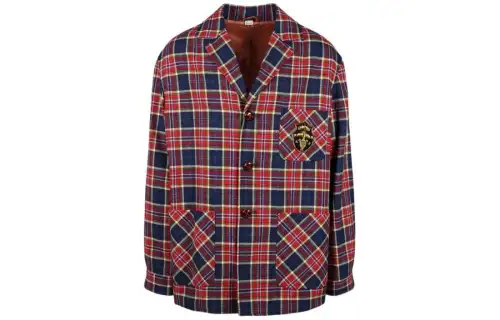 GUCCI Check Wool Jacket