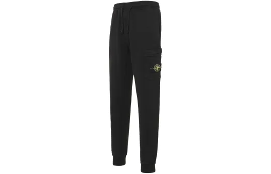 STONE ISLAND Casual Pants Fall Men's Black