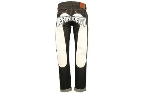 EVISU Jeans Men's Dark Blue Moderate Straight Fit Pants