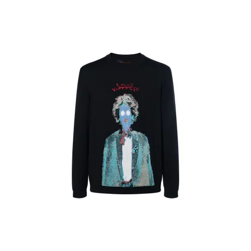 LOUIS VUITTON Neon Working Man Crewneck