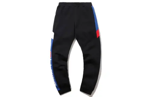 Li Ning Knitted Sweatpants Men's New Standard Black Thickened Cuffed Pants