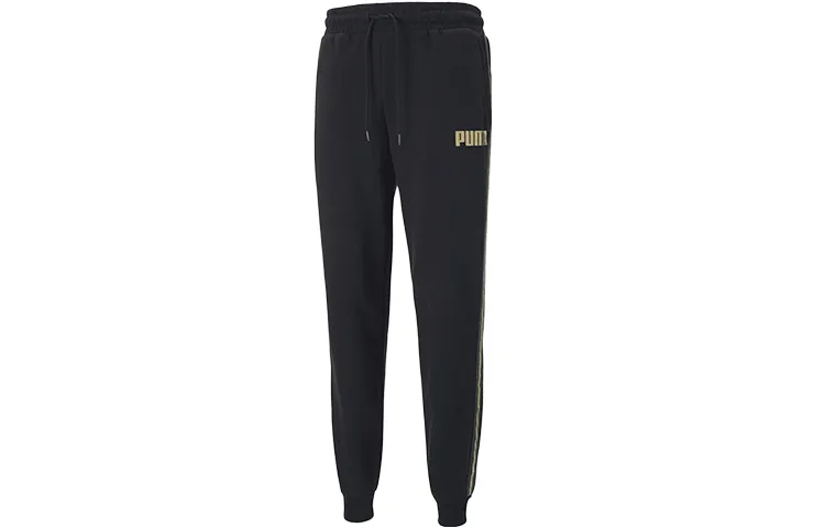 PUMA Knitted Sweatpants Men's Black