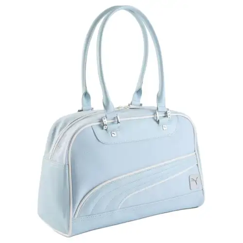 PUMA Polyester Handbag Women's Blue White