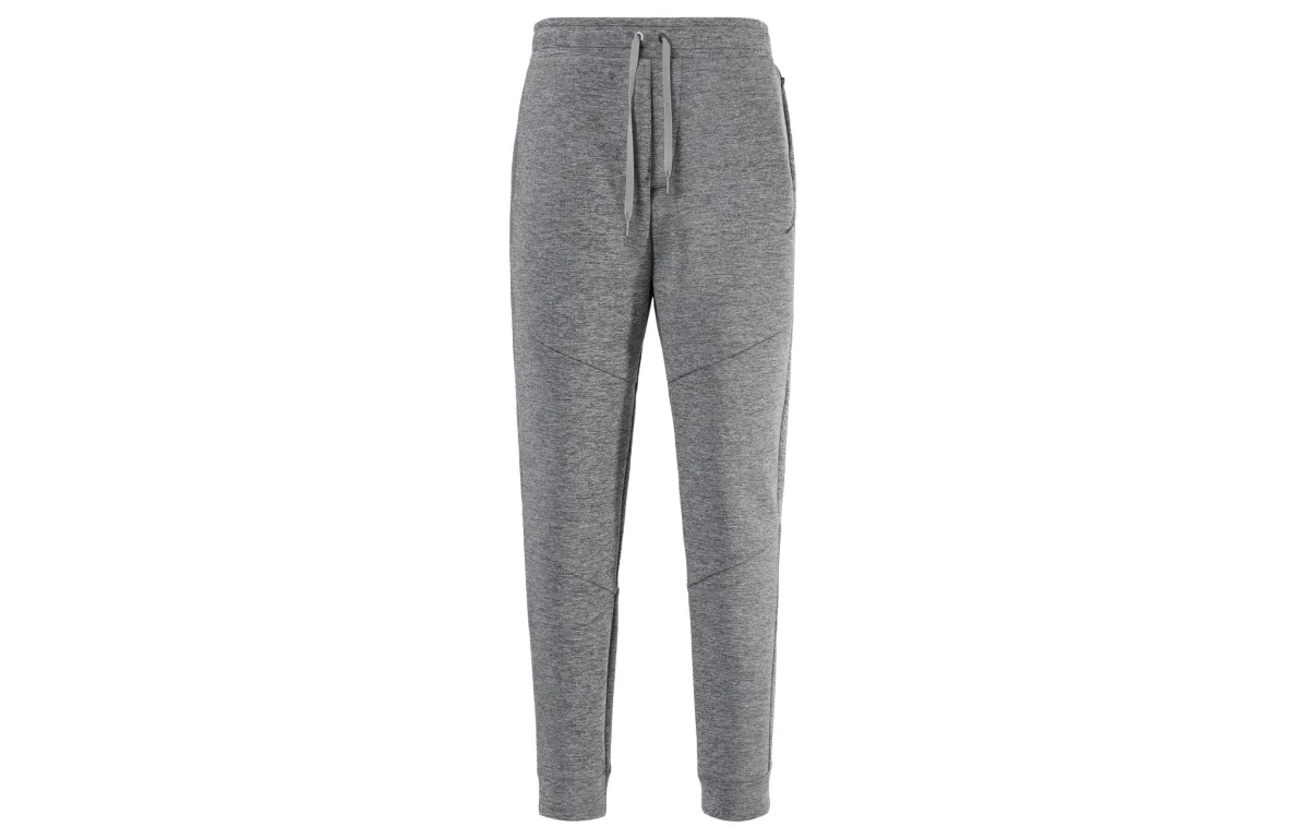 Jordan Knitted Sweatpants Men's Gray Moderate Cuffed Pants