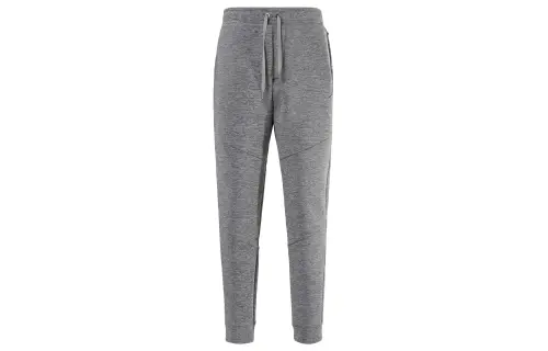 Jordan Knitted Sweatpants Men's Gray Moderate Cuffed Pants