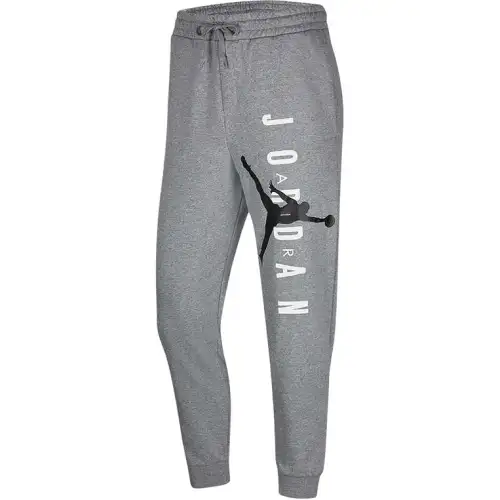 Jordan Jumpman Knitted Sweatpants Men's Carbon Gray Moderate Cuffed Pants