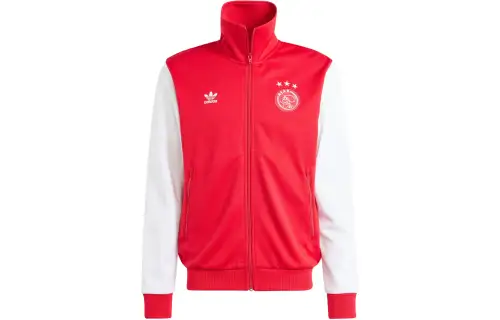 Adidas Originals Essential Ajax Amsterdam Essentials Trefoil Track Top Jackets & Coats Men's Red