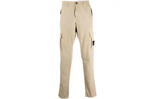STONE ISLAND Cargo Pants Men's Khaki Moderate