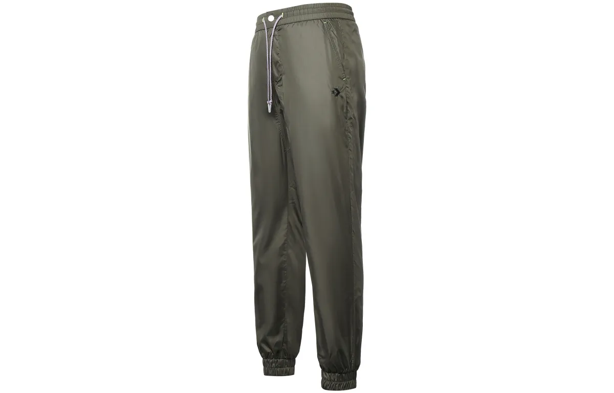 Converse Knitted Sweatpants Men's Gray Moderate Cuffed Pants