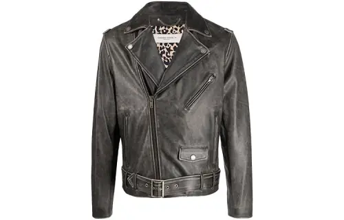 Golden Goose Deluxe Brand Zipped Biker Jacket