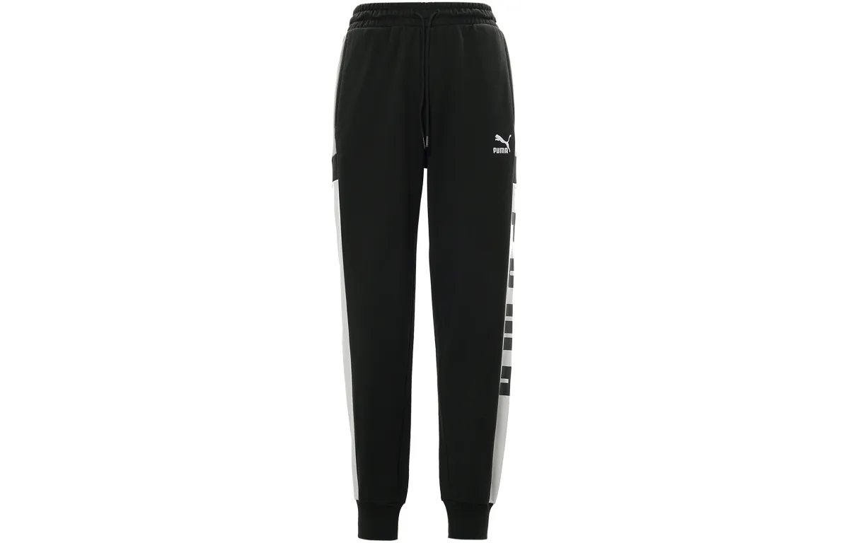 PUMA Knitted Sweatpants Men's Black