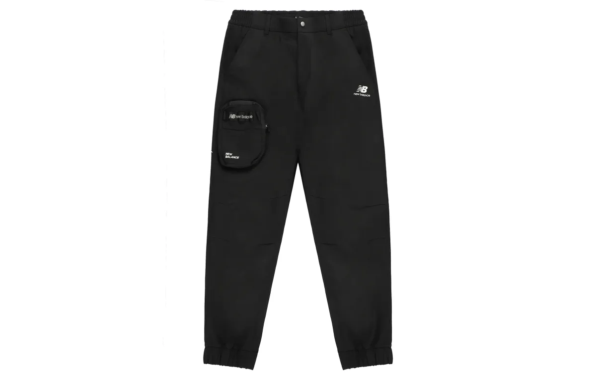 New Balance Cargo Pants Men's Black Thickened