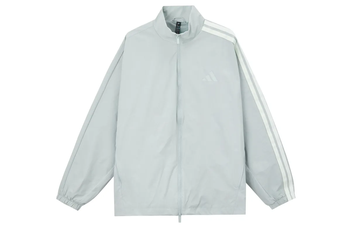 Adidas Jackets Men's Green Stand Collar Moderate
