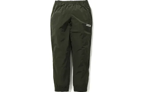 A BATHING APE Knitted Sweatpants Men's Moderate Cuffed Pants