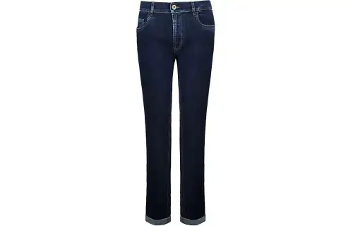 PRADA Jeans Men's Blue Moderate Straight Fit Pants