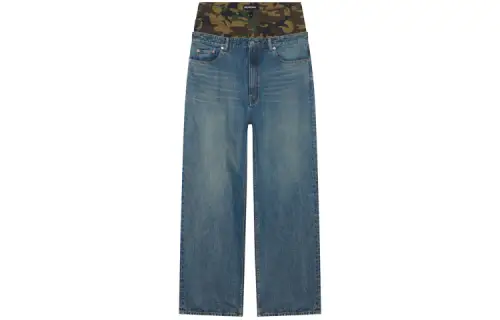 Balenciaga FW21 Jeans Men's Blue