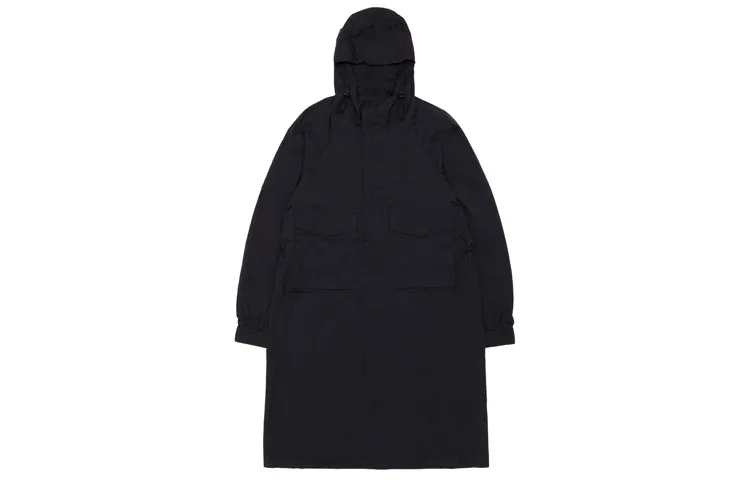 Nike Esc Series Trench Coats Men's Black Hooded Moderate Other