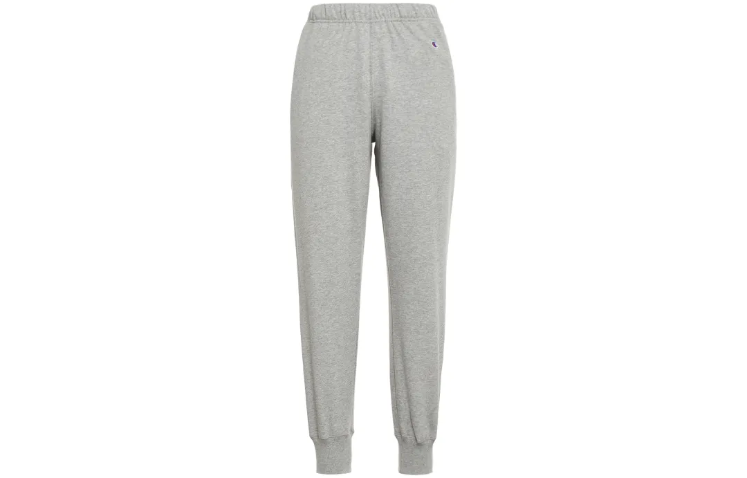 Champion Knitted Sweatpants Men's Gray Moderate Sweatpants