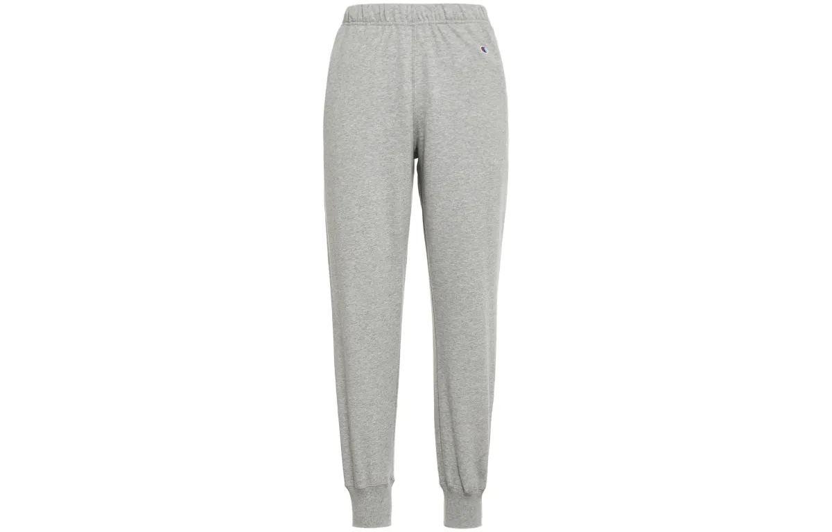 Champion Knitted Sweatpants Men's Gray Moderate Sweatpants