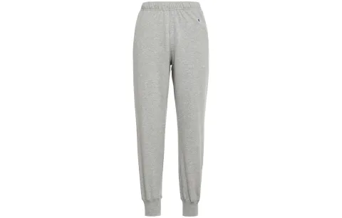 Champion Knitted Sweatpants Men's Gray Moderate Sweatpants
