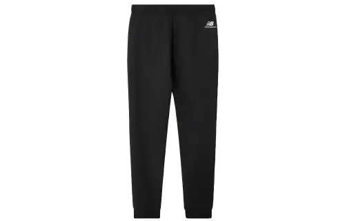 New Balance Knitted Sweatpants Men's Black Thickened Cuffed Pants