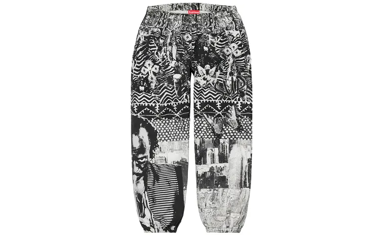 Supreme Miles Davis printed trousers