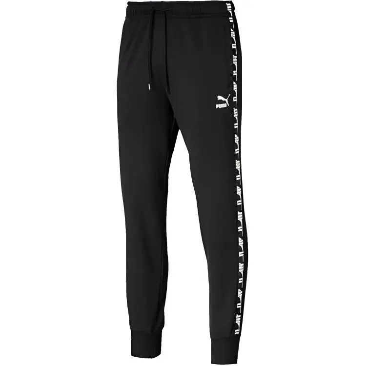 PUMA Knitted Sweatpants Men's Moderate Cuffed Pants