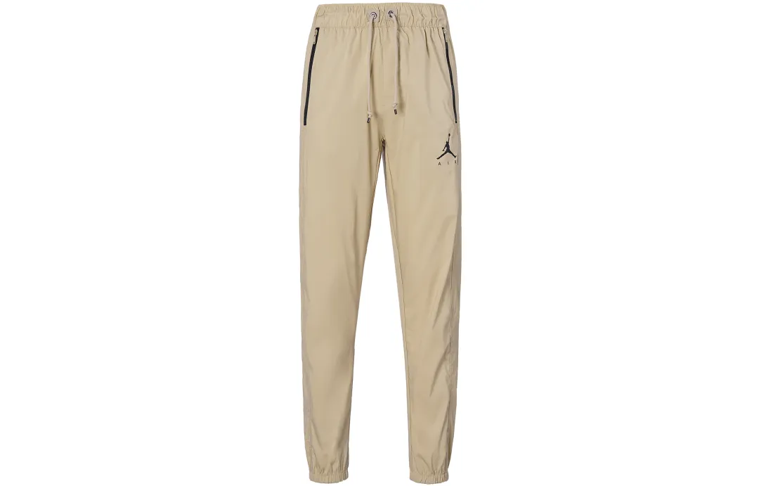 Jordan Knitted Sweatpants Men's Moderate Cuffed Pants