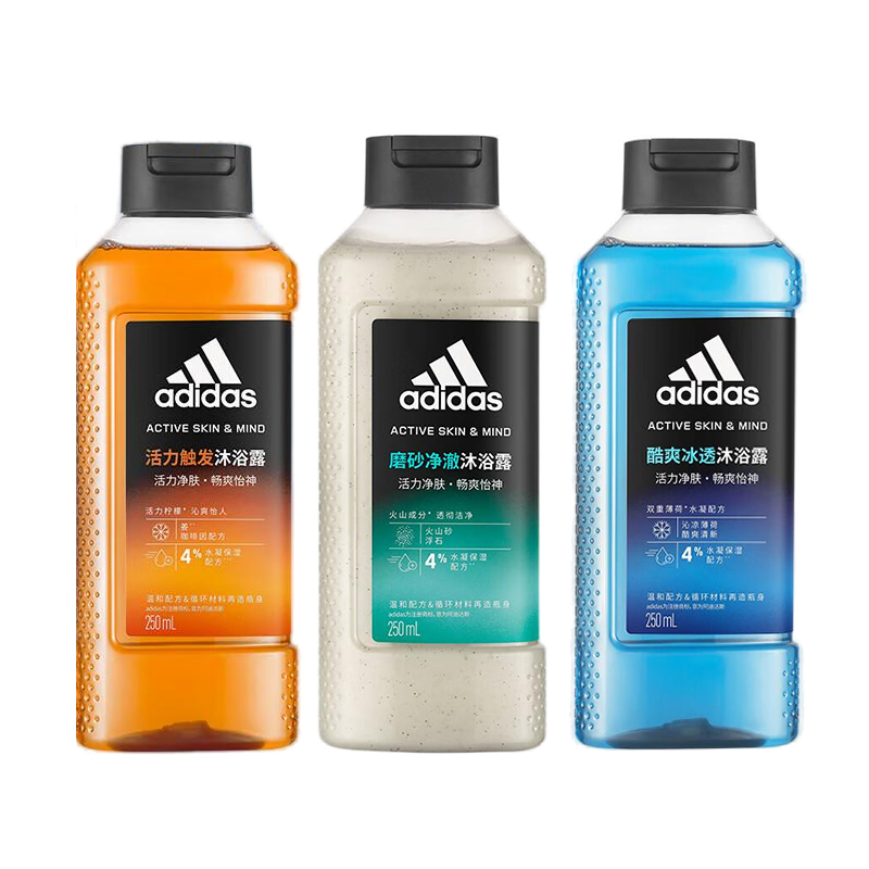 Мужской гель для духа adidas (прозрачный)