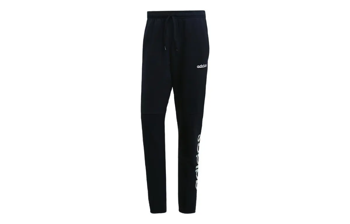 Adidas E CAMO LIN PANT Knitted Sweatpants Men's Black
