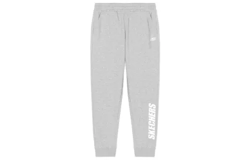 Skechers Straight Fit Pants Sweatpants Men's Medium Heather Gray