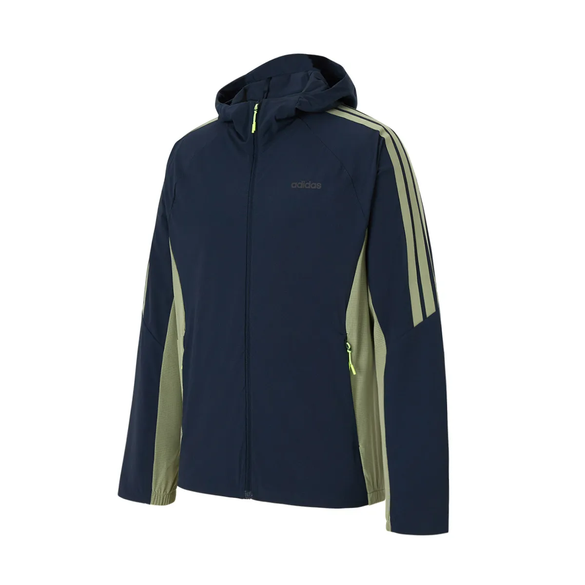 Adidas Jackets Men's Blue Hooded Moderate Other