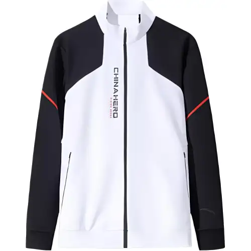 Anta Variety Training Collection Jackets & Coats Men's Pure White/Basic Black