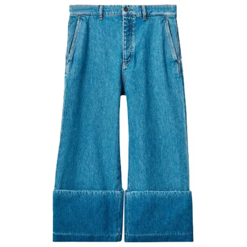LOEWE Jeans Men's Blue Moderate Straight Fit Pants