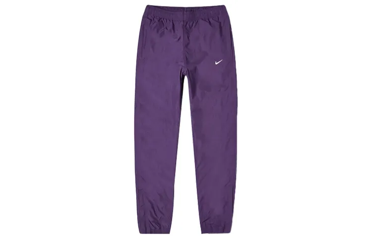 Nike Knitted Sweatpants Men's Purple