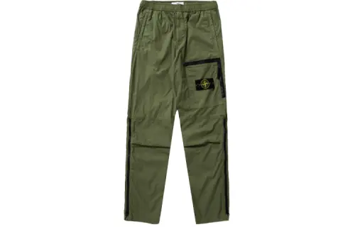 STONE ISLAND Cargo Pants Men's Army Green Moderate