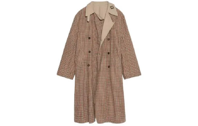 Balenciaga Reversible Double Breasted Trench Coat